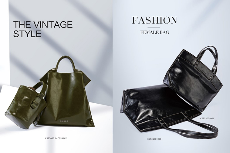 Vintage oily leather bag collections