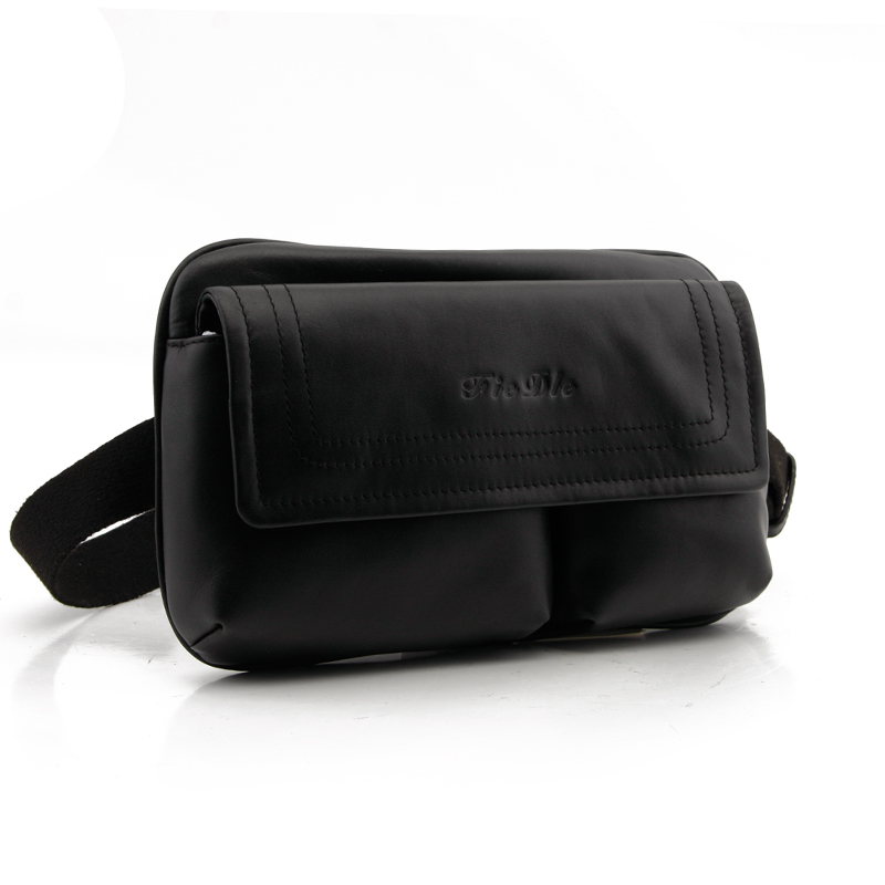 leather waist bag