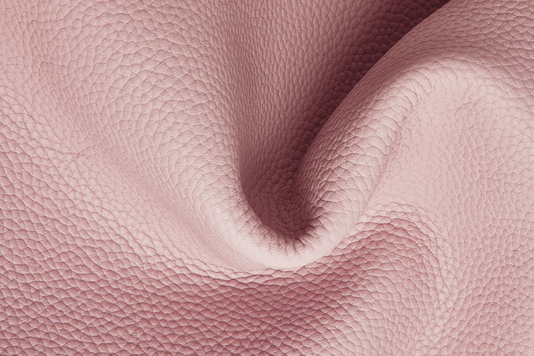 Pebble grain leather (Small grain)