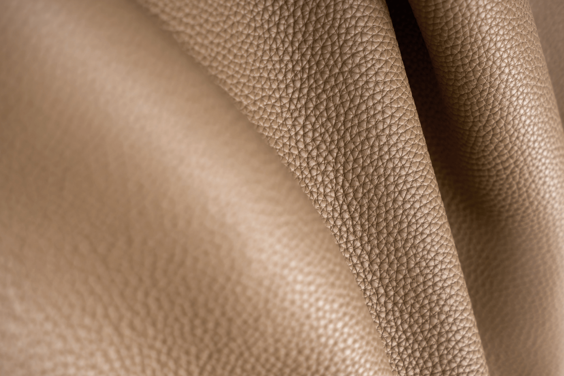 Pebble grain leather (Small grain)