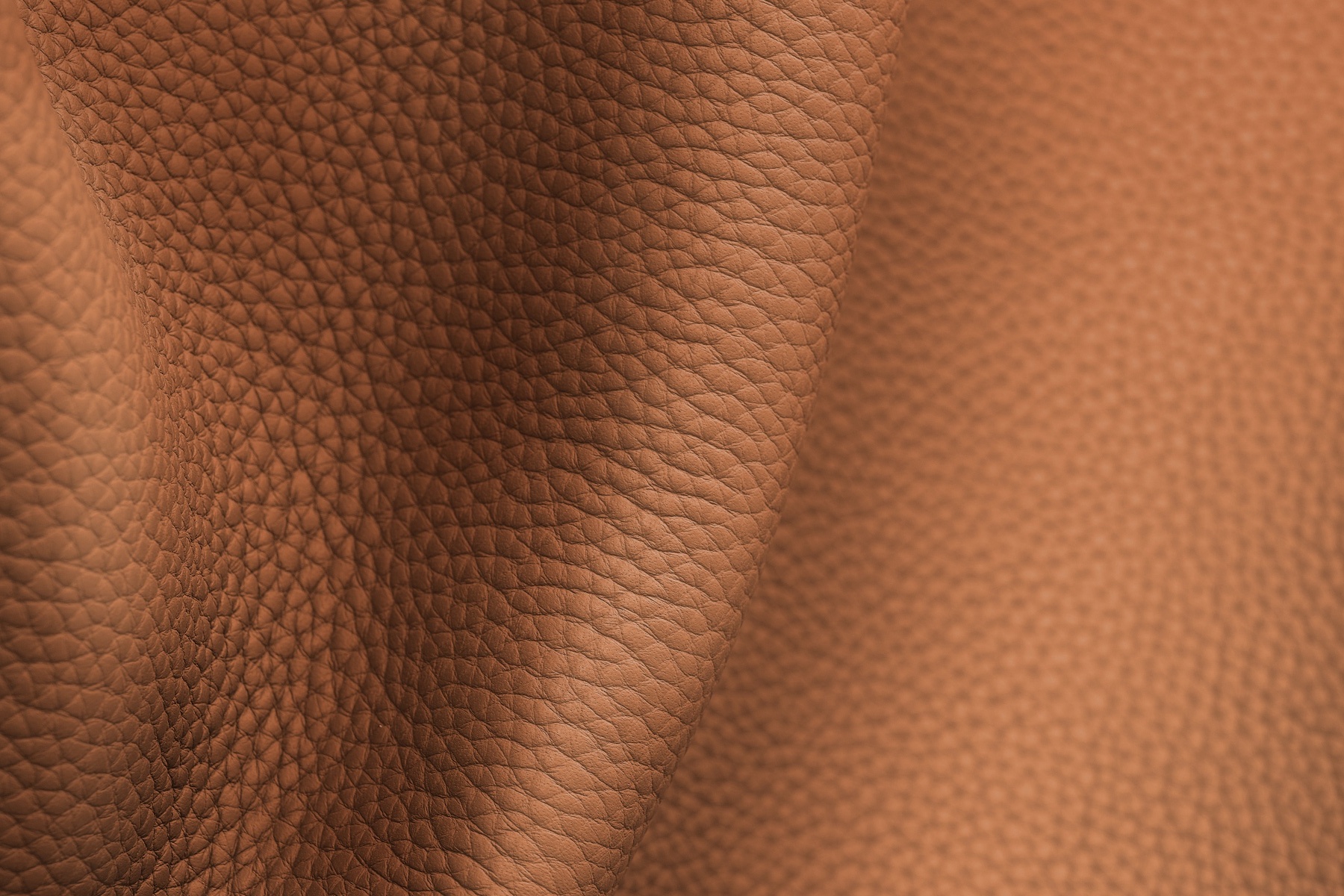 Full grain pebble leather (Big grain)