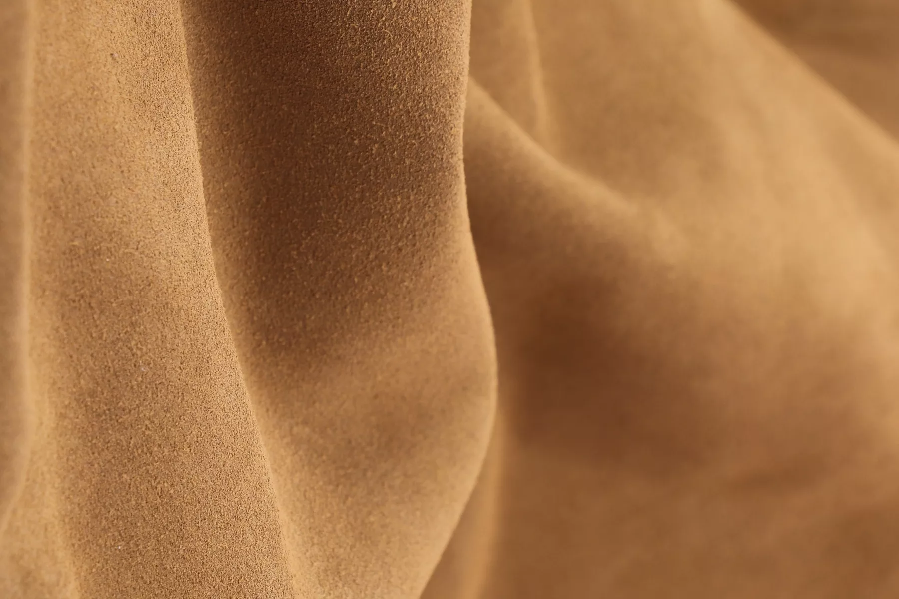 Suede leather