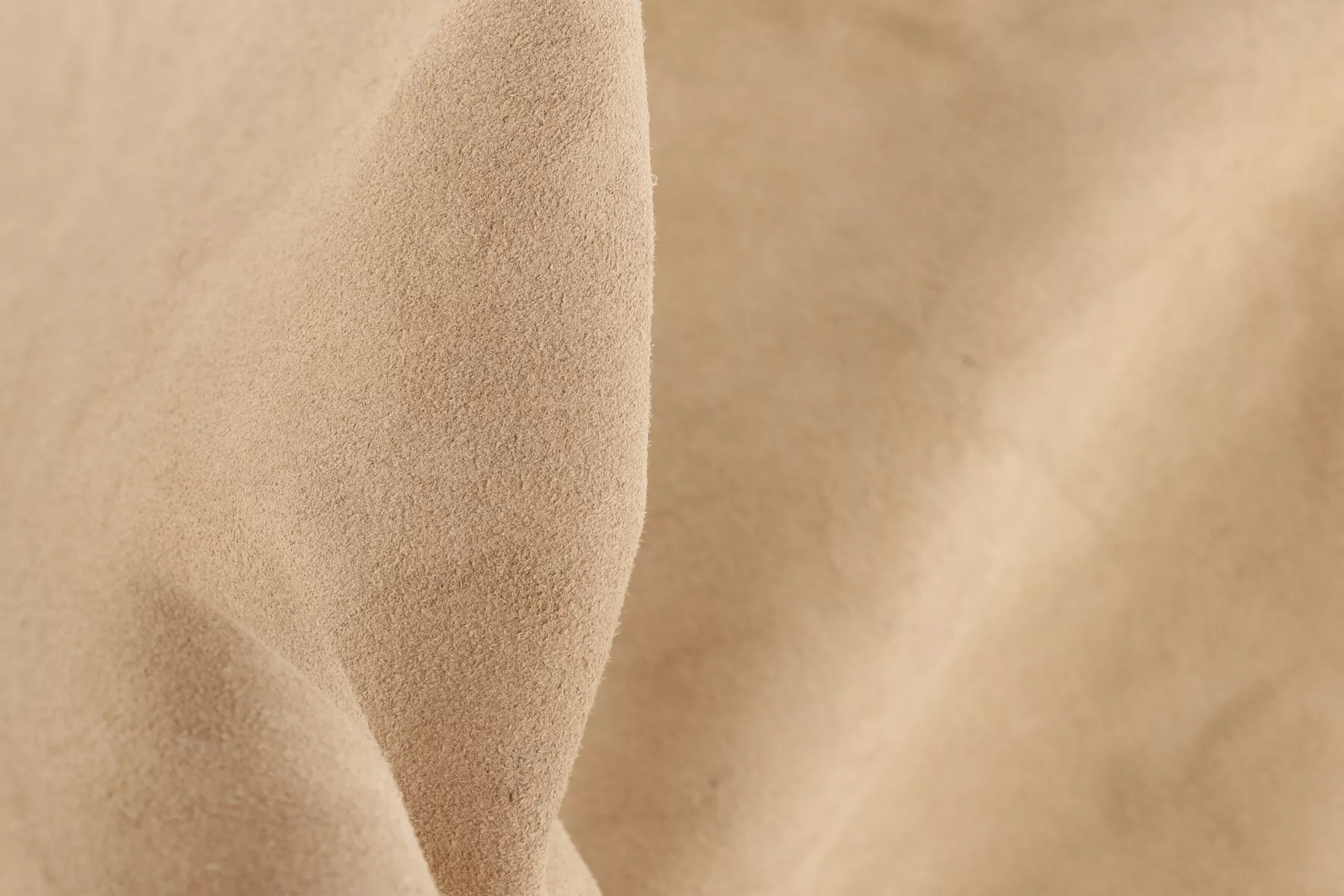 Suede leather