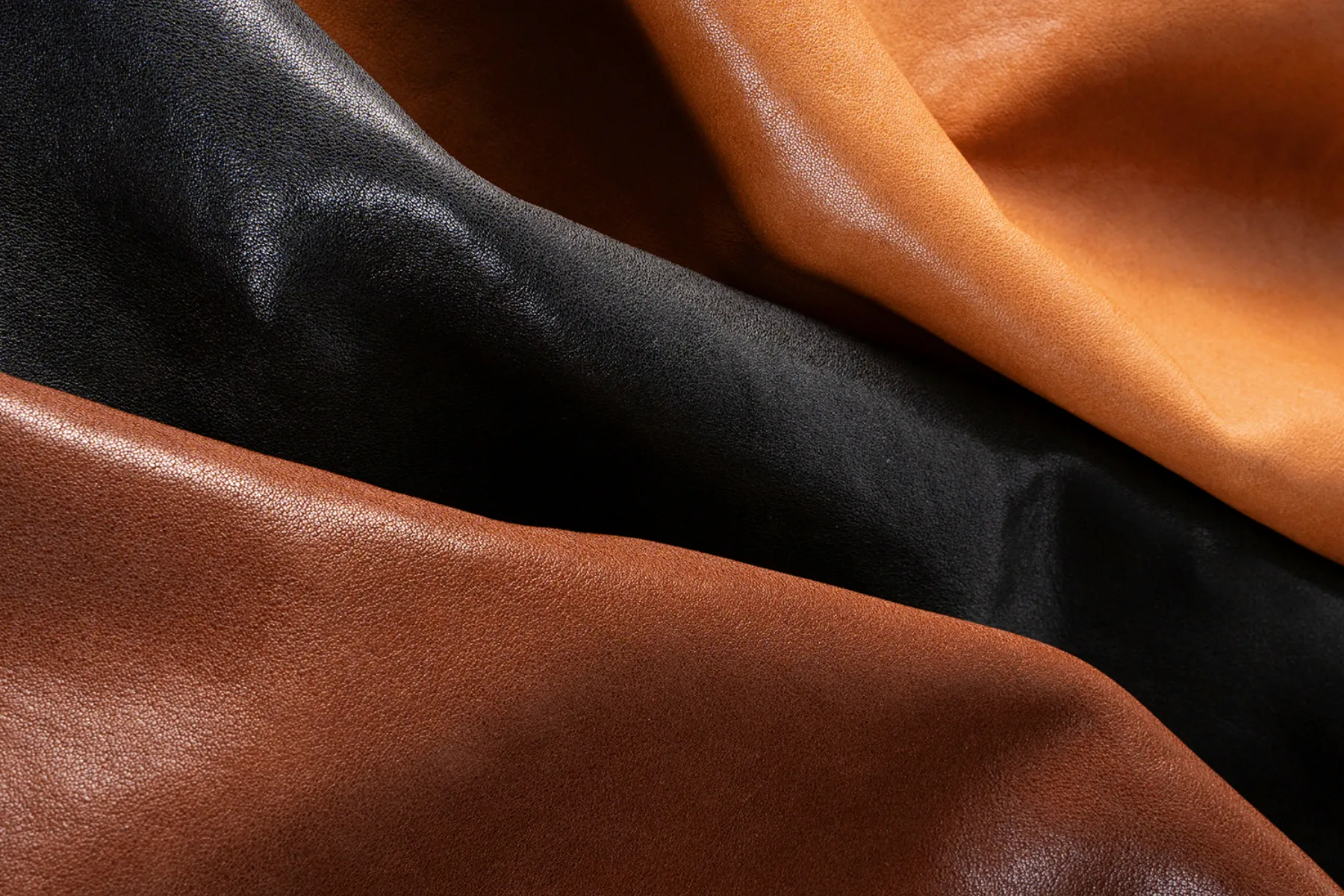 Vegetable tanned leather