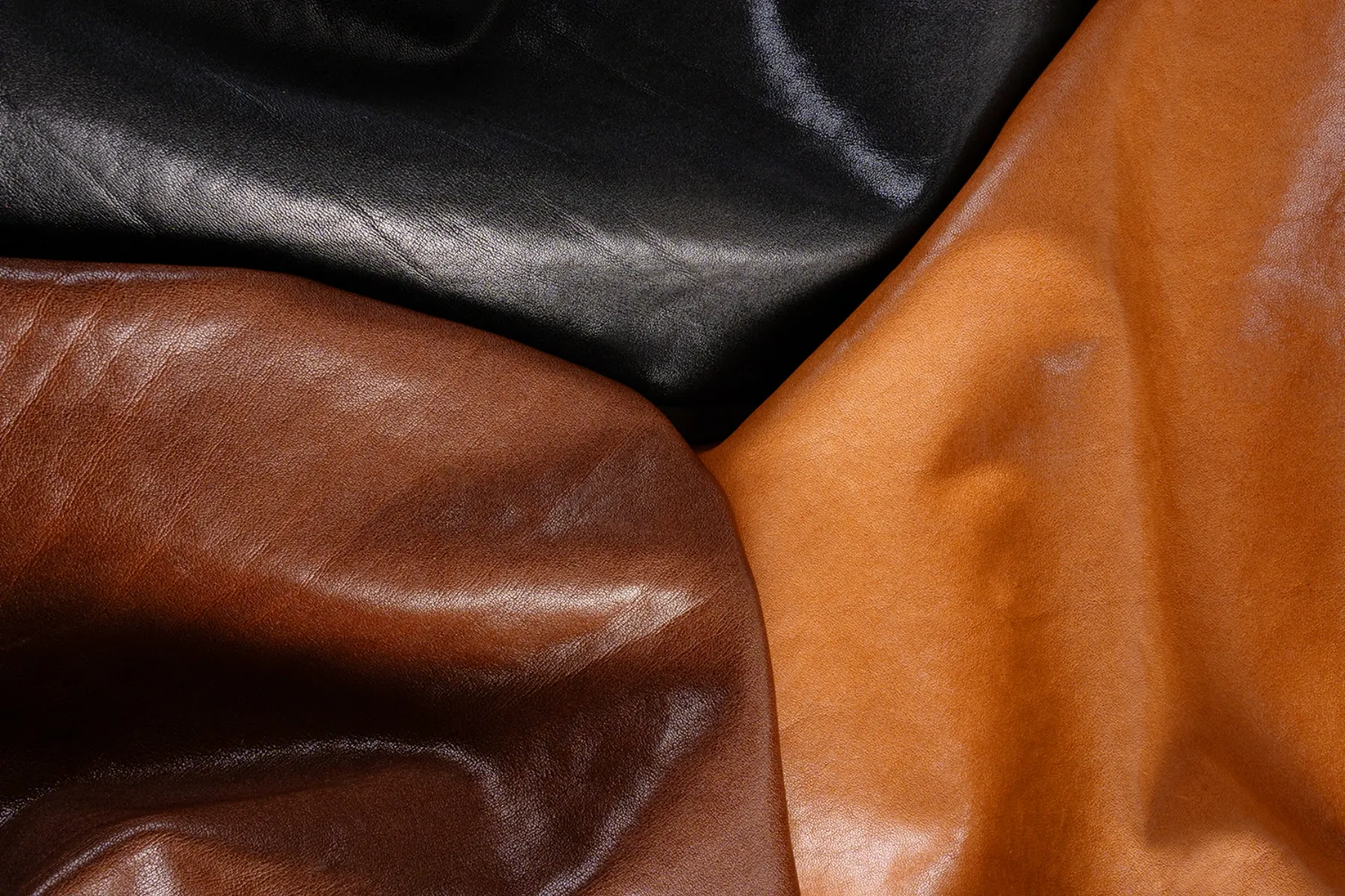 Vegetable tanned leather