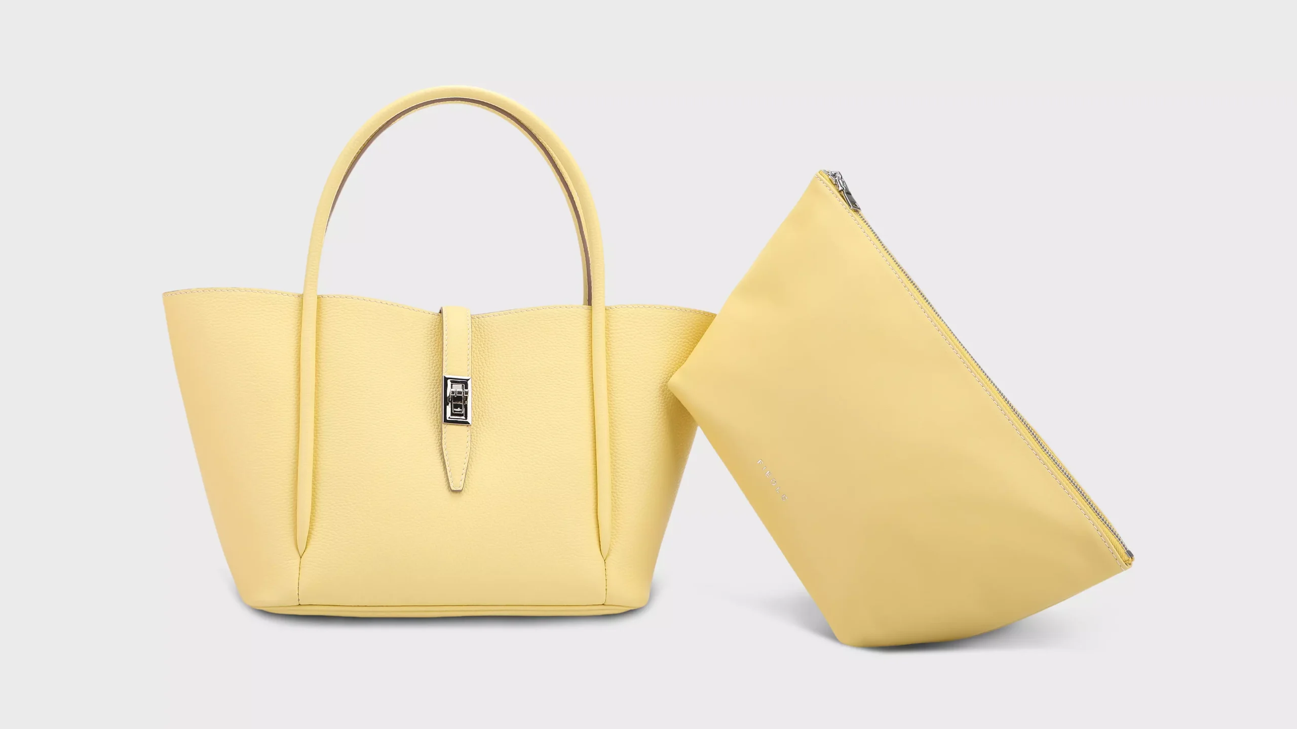 Leather Top Handle Crossbody Bag in Grained Cowhide – S9794 / S9899