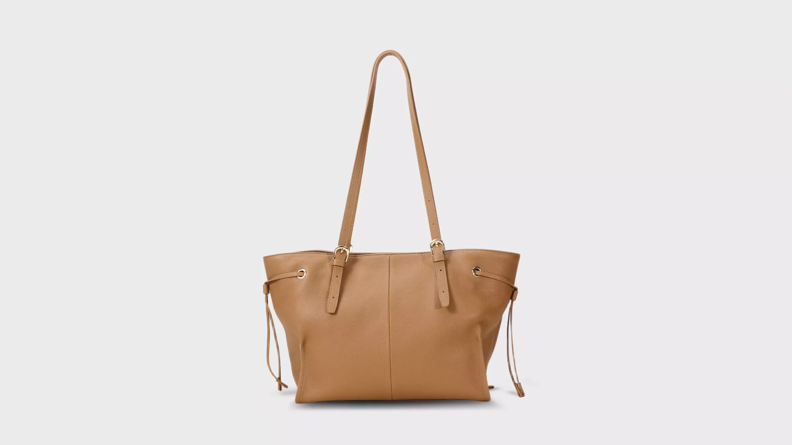 Cow leather Tote bag in Pebble Grain-S11908