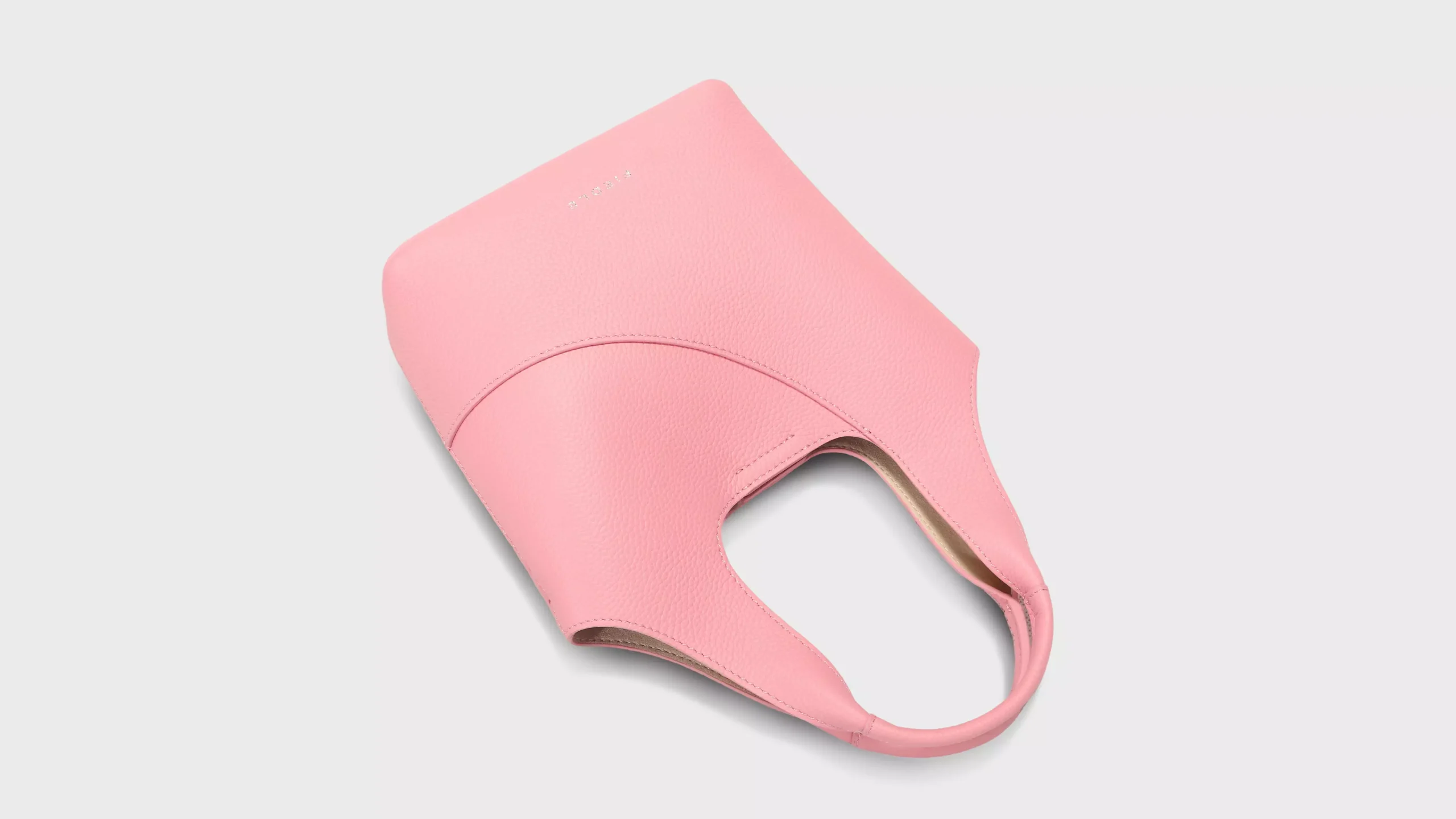 Leather Shopper Bag in Grained cowhide Leather -S10503